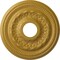 Ekena Millwork Galway Ceiling Medallion (Fits Canopies up to 3 1/4"), 15 3/4"OD x 3 1/4"ID x 1"P, Iridescent Gold CM15GAIGS - alternate 1